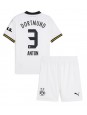 Borussia Dortmund Waldemar Anton #3 Alternativní dres pro děti 2024-25 Krátký Rukáv (+ trenýrky)